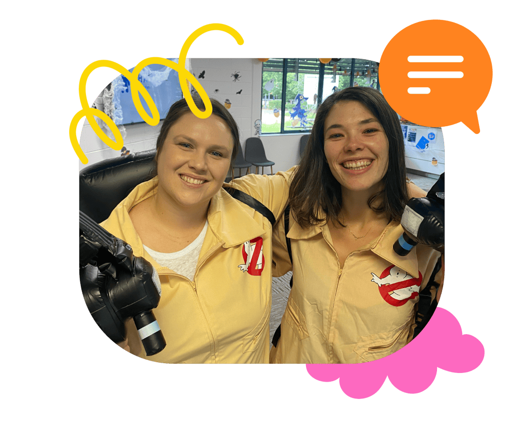 Creative speech therapy session at Chatterbox Speech focusing on language development in children in Australia.