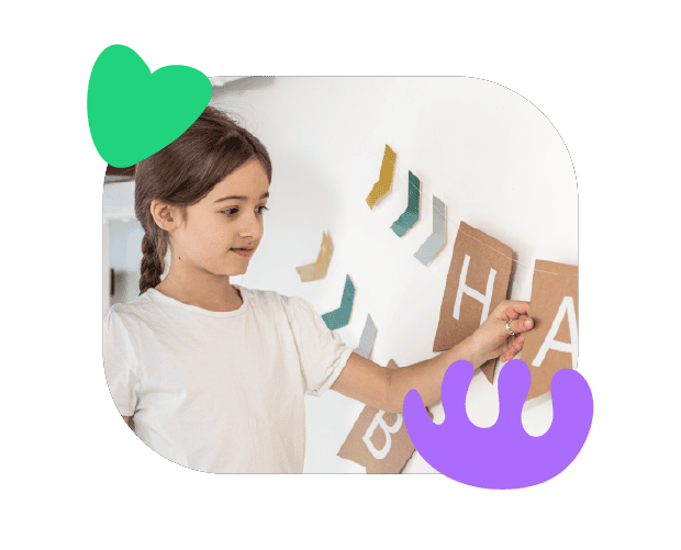 Bright young girl engaging in speech therapy at Chatterbox Speech clinic, enhancing language and communication skills for children.