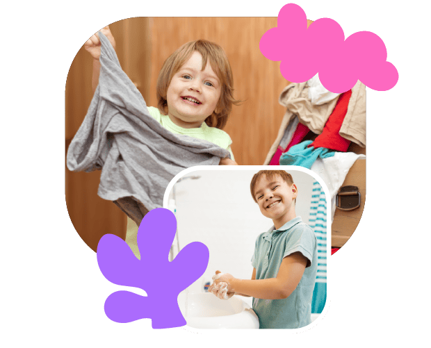 Bright smiling children engaging in speech therapy and communication development at Chatterbox Speech, enhancing language skills for kids in Australia.